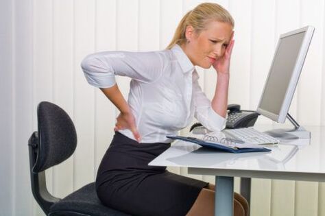 Come appare l'osteocondrosi